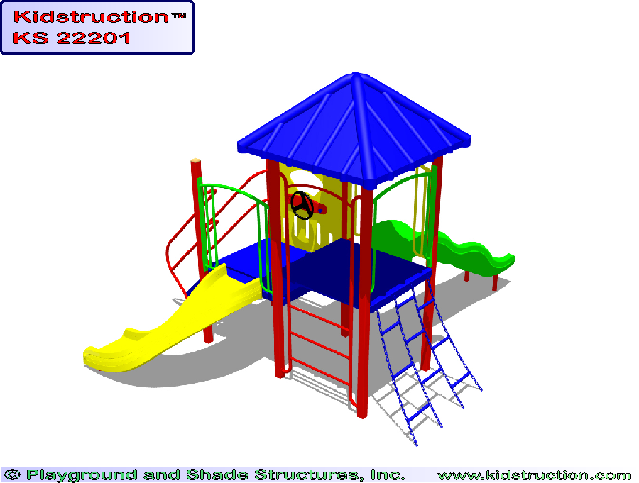 Playground Model KS 22201 Commercial Playground Equipment